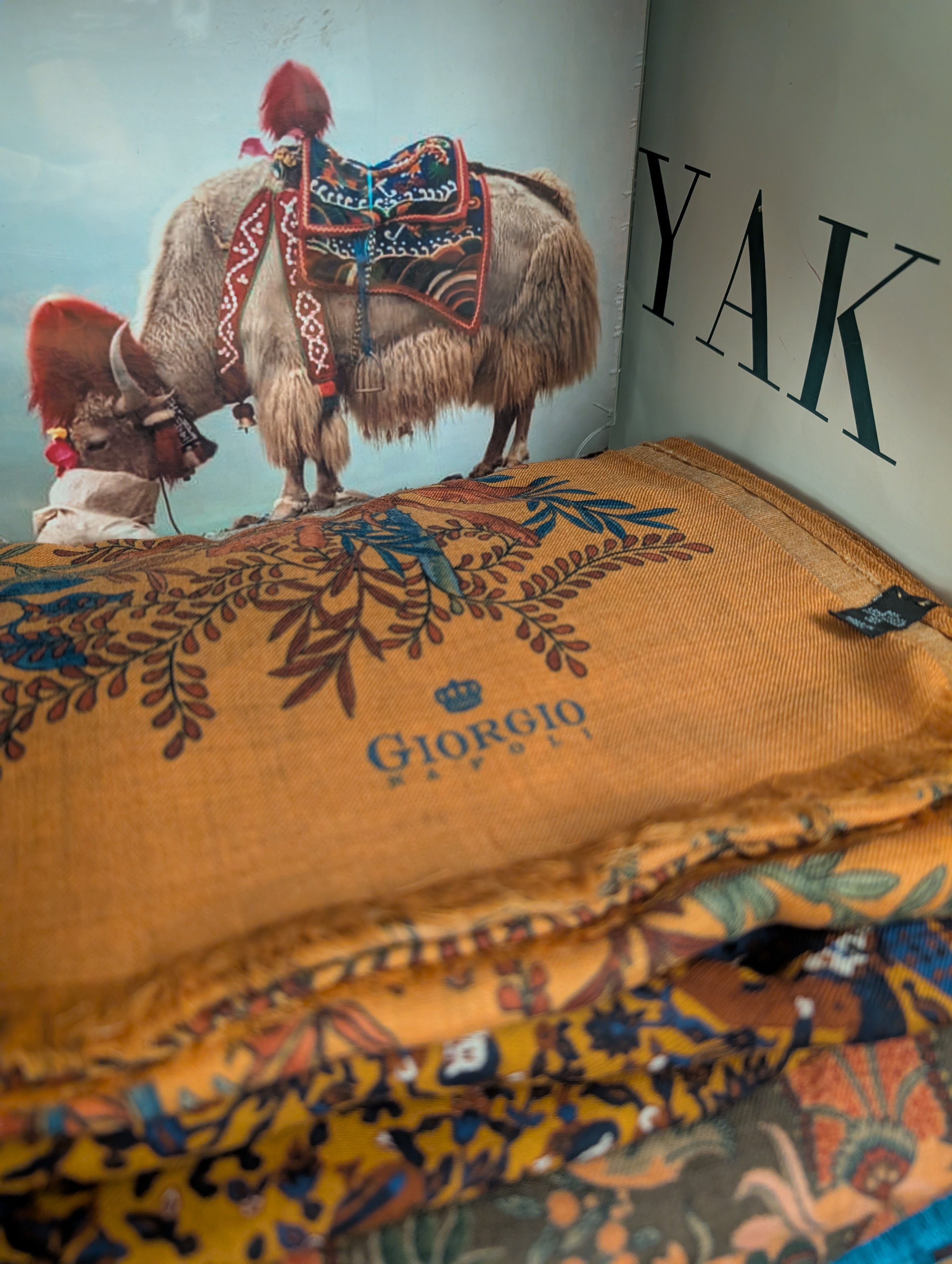 Écharpe Yak & Cachemire